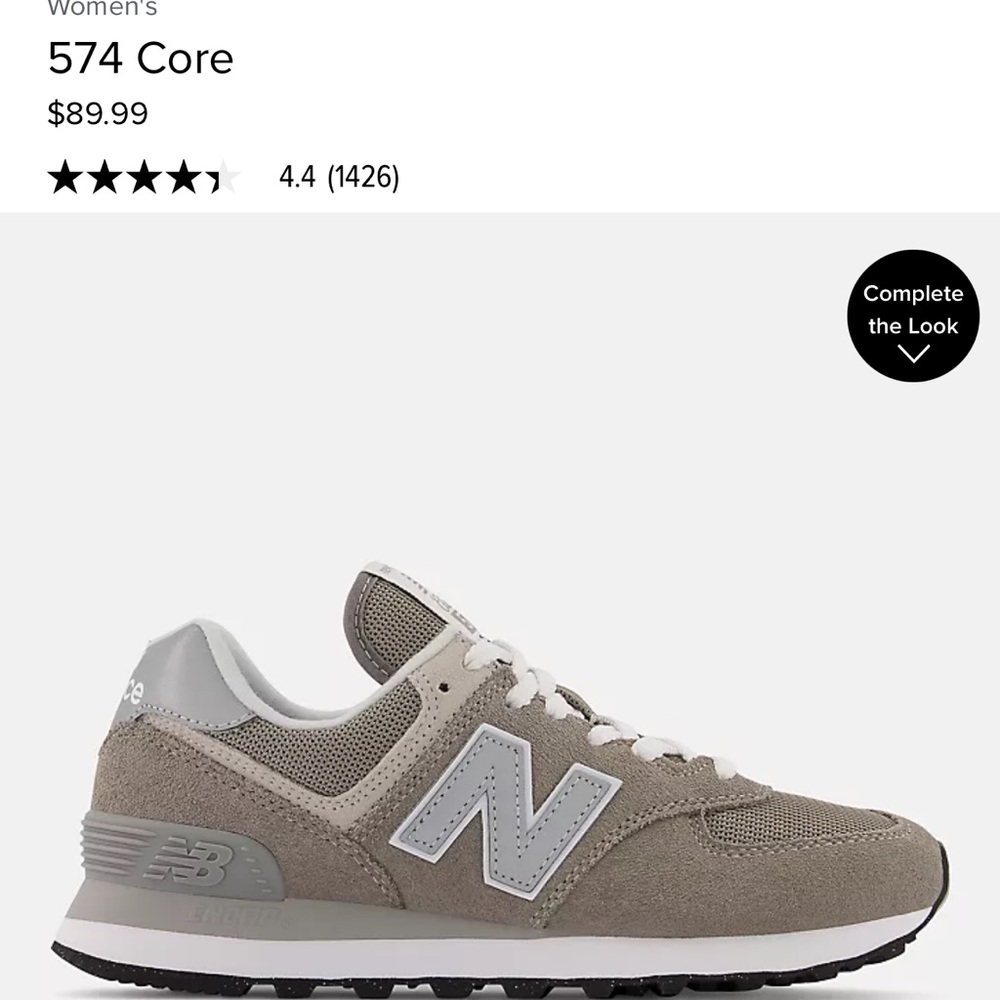 New Balance 574 size 7.5 Woman’s- gently worn